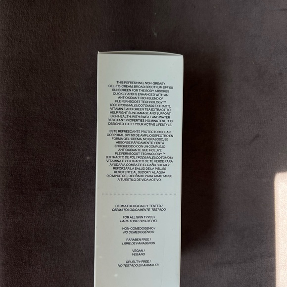 Toty Solaria Body SPF 50 REFRESHING ANTIOXIDANT SUNSCREEN - Picture 4 of 5